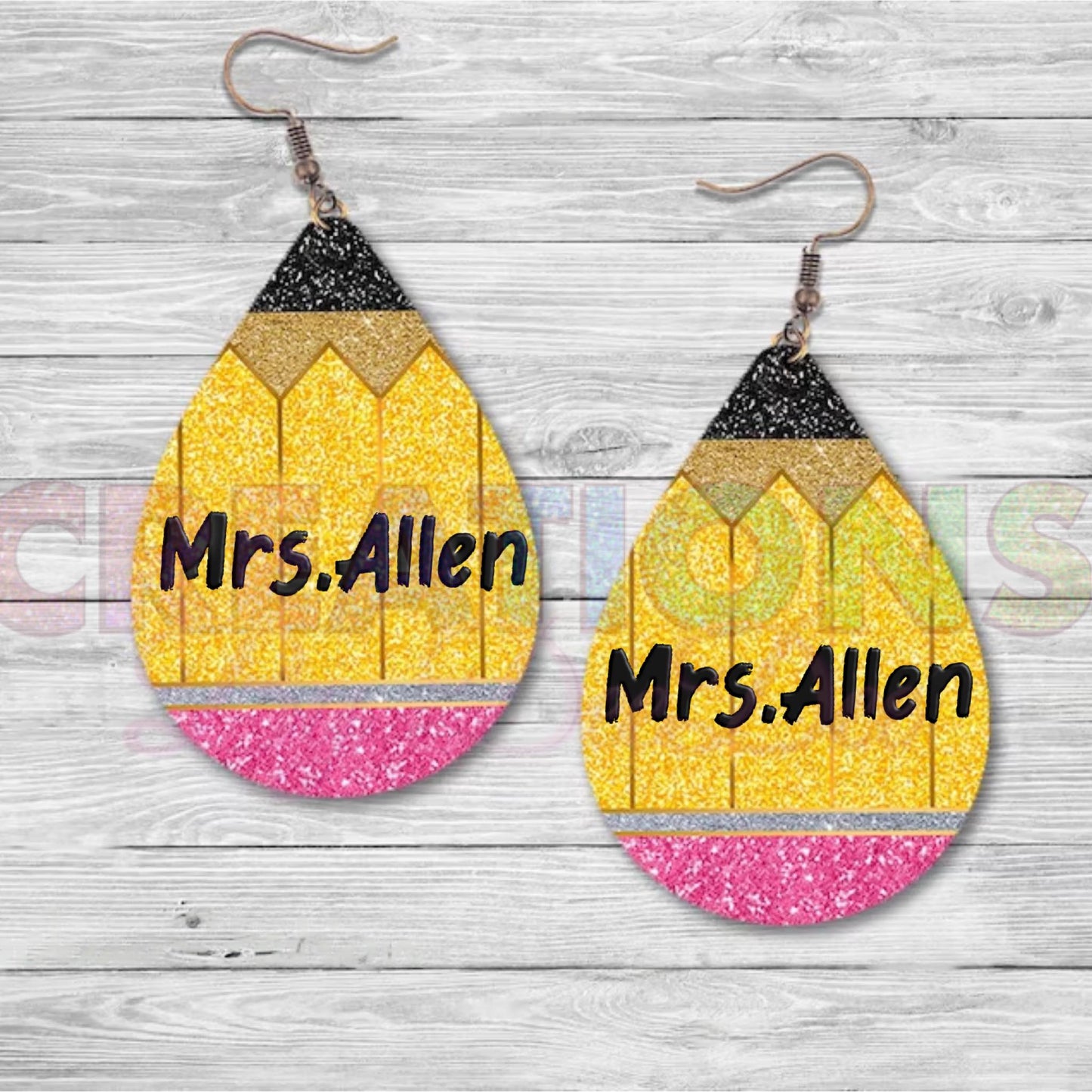Pencil Earrings