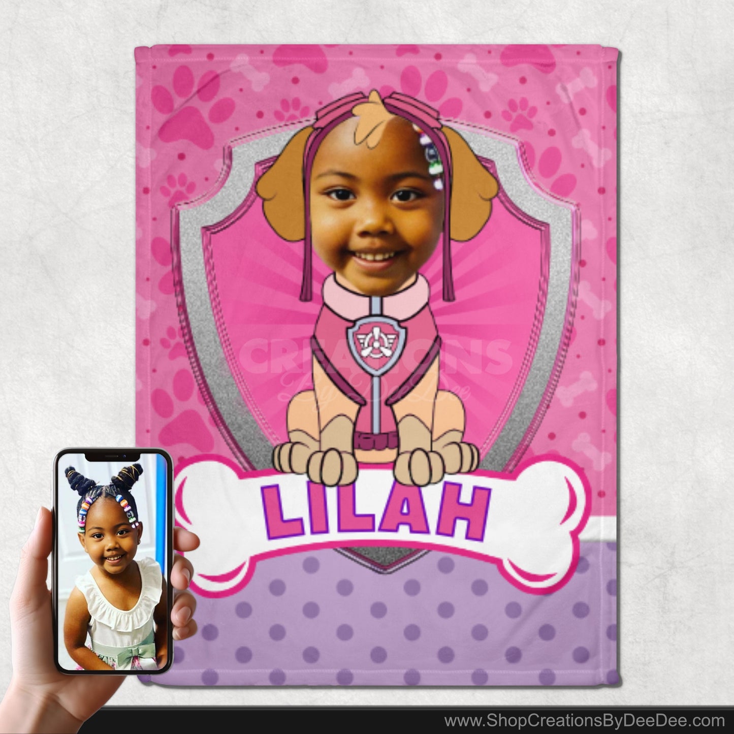 Paw Patrol Skye Blanket