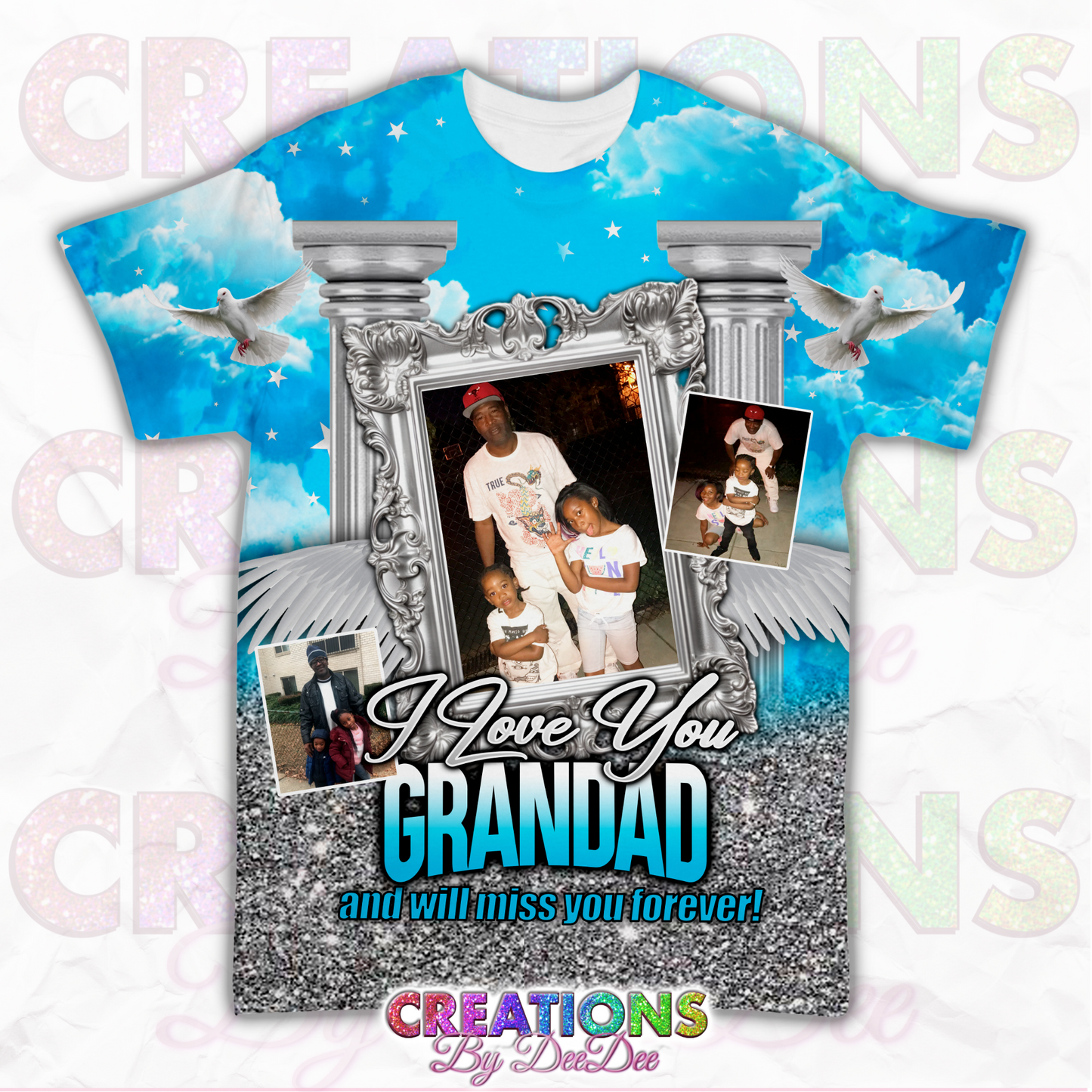 Celestial Wings - ALL OVER 3D SHIRT