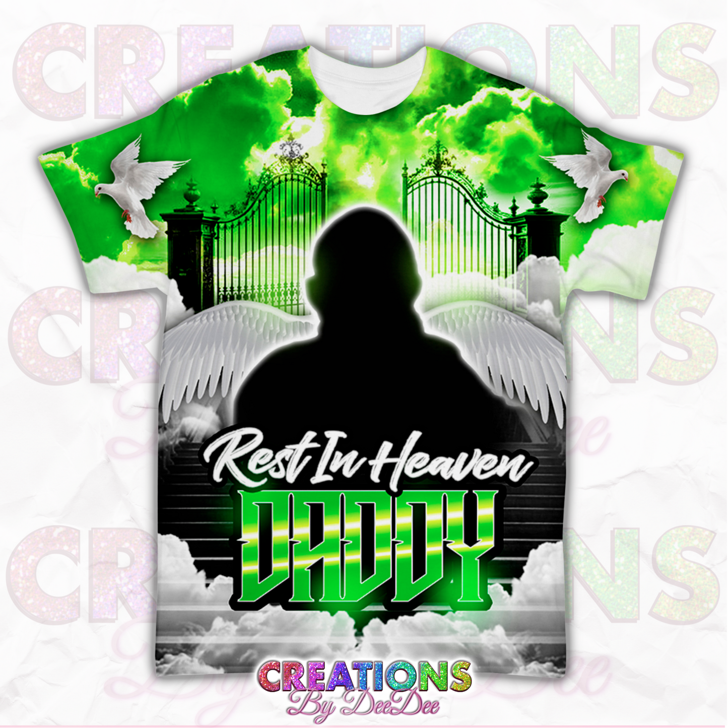 Forever in Green and Black Tribute - ALL OVER 3D SHIRT