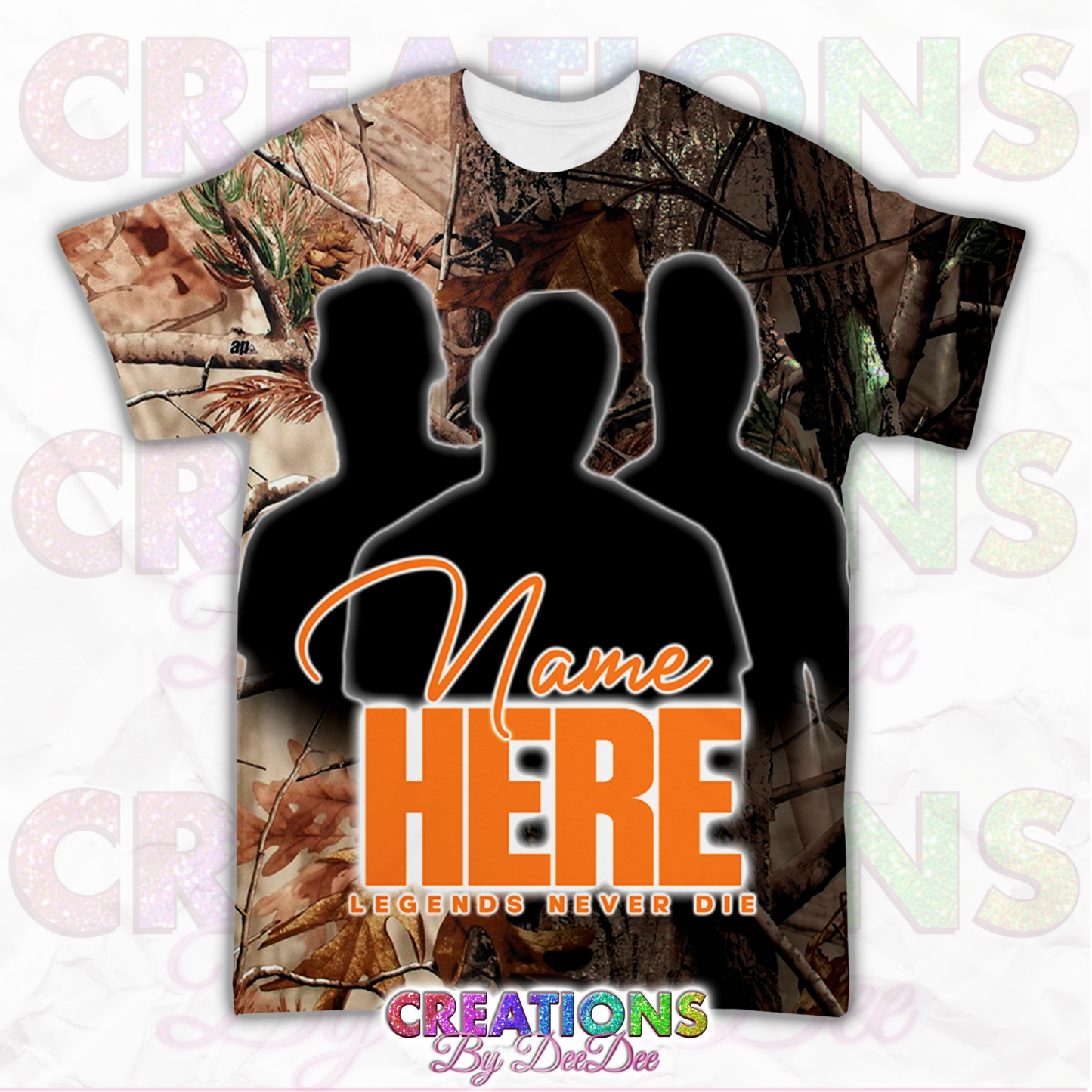 Legacy in Camouflage - ALL OVER 3D SHIRT