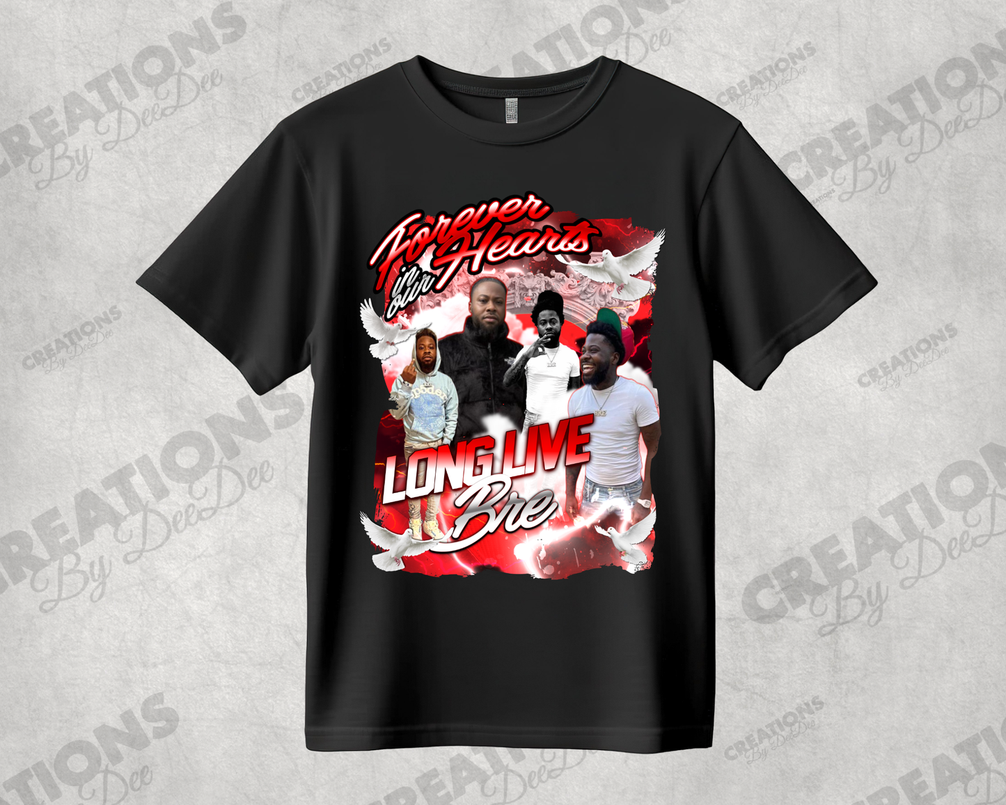 Center/Chest Print T-Shirt