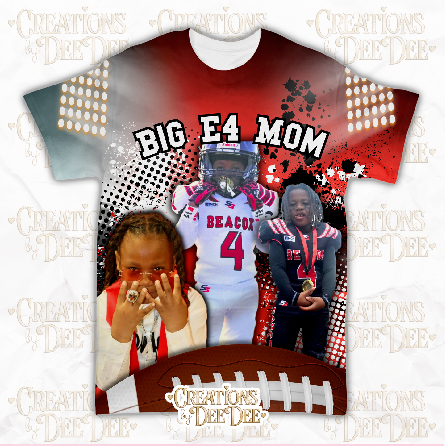 Football - ALL OVER 3D SHIRT