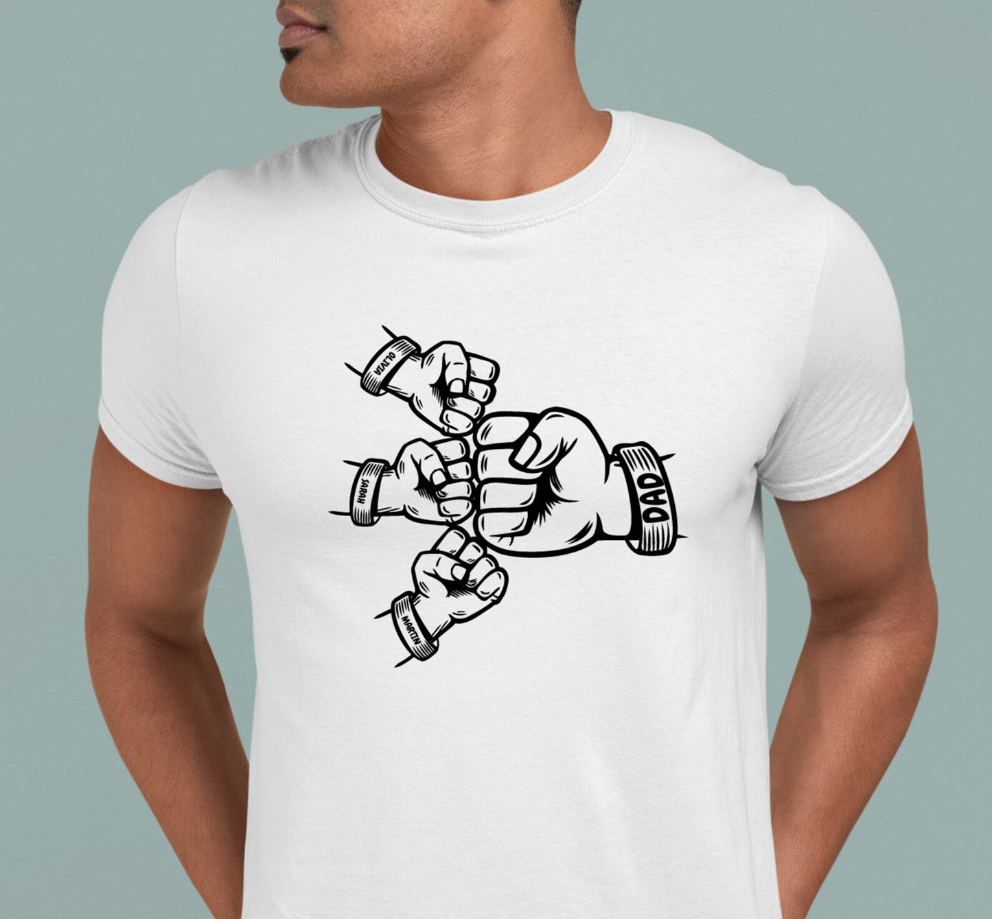 Fist Bump Fathers Day Shirt