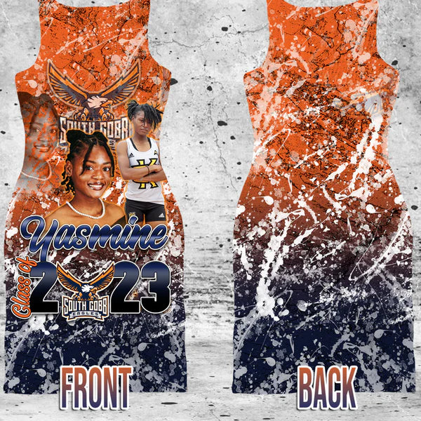 3D-All Over Custom Dress