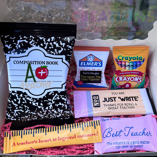 Teacher Snack Pack (PICK UP ONLY-SHIPPING NOT AVAILABLE FOR THIS ITEM)