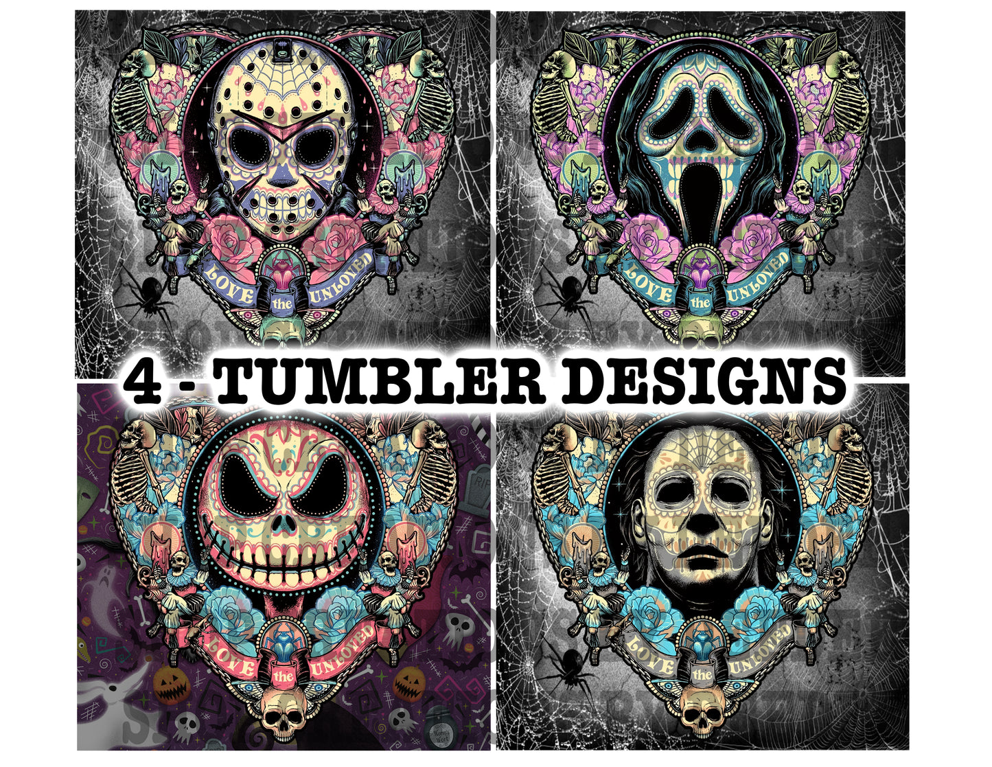 20 oz Horror Tumbler Bundle