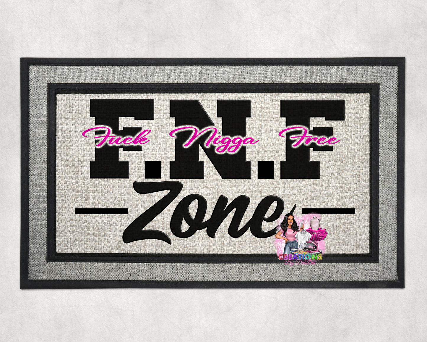 "FNF Zone" Doormat