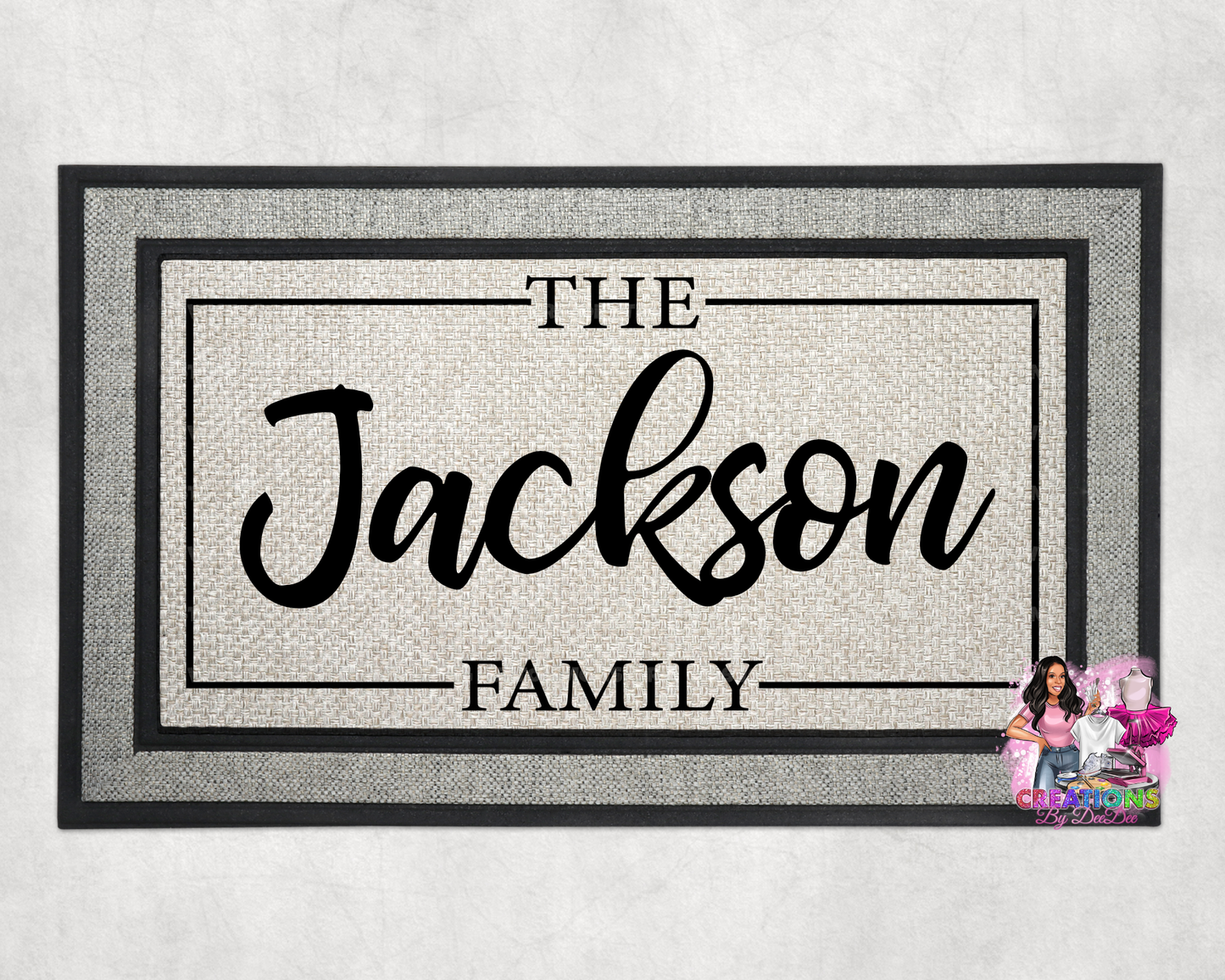 FAMILY NAME Doormat