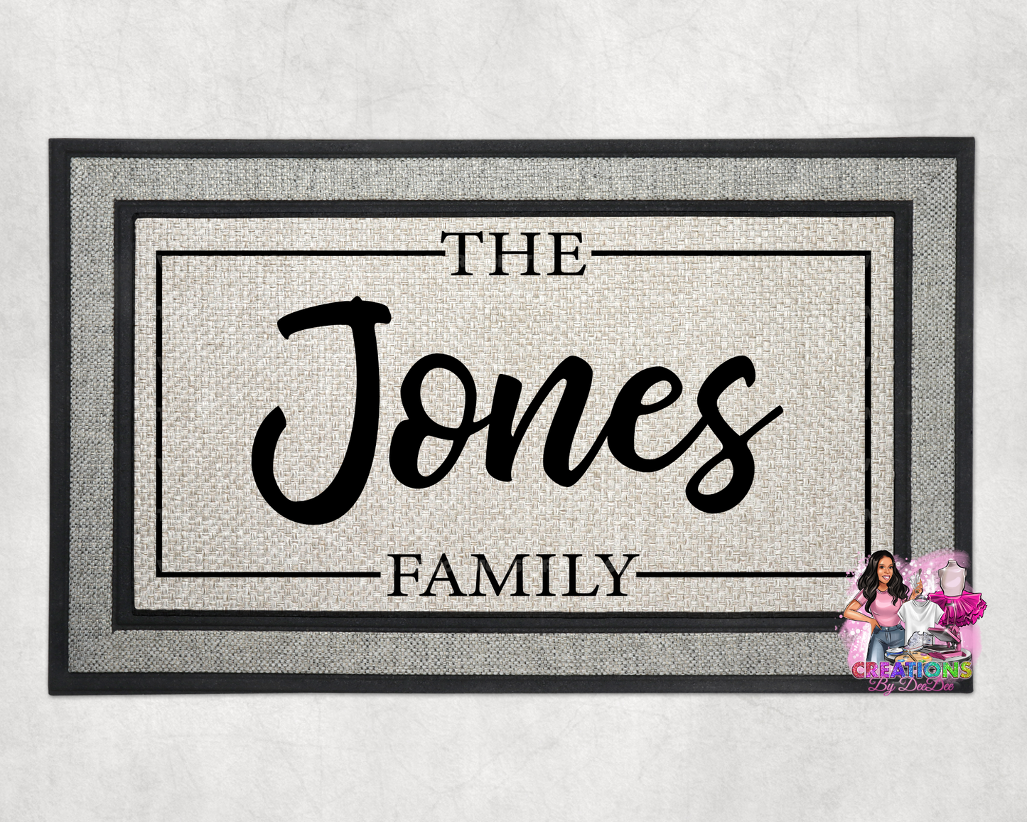 FAMILY NAME Doormat