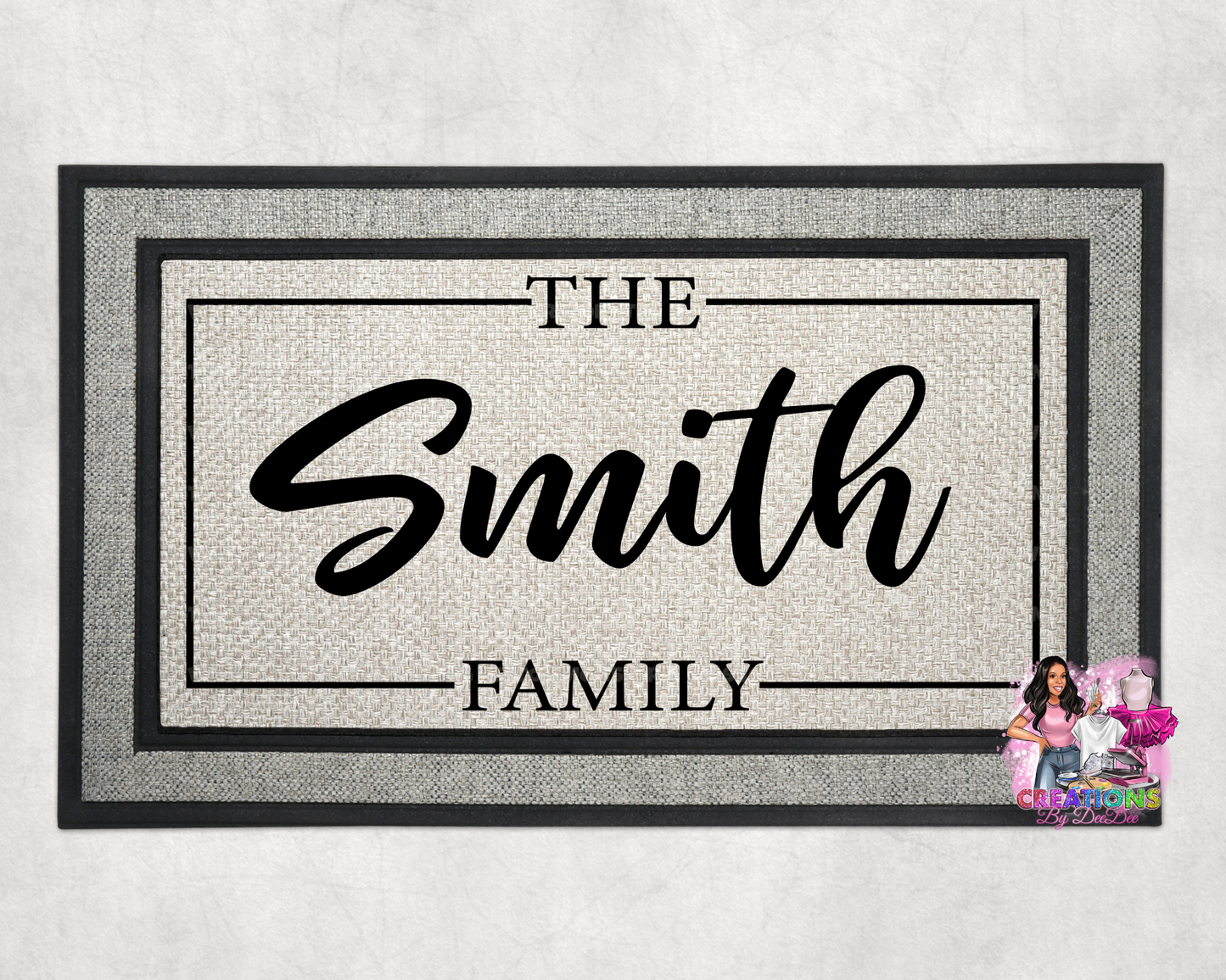 FAMILY NAME Doormat