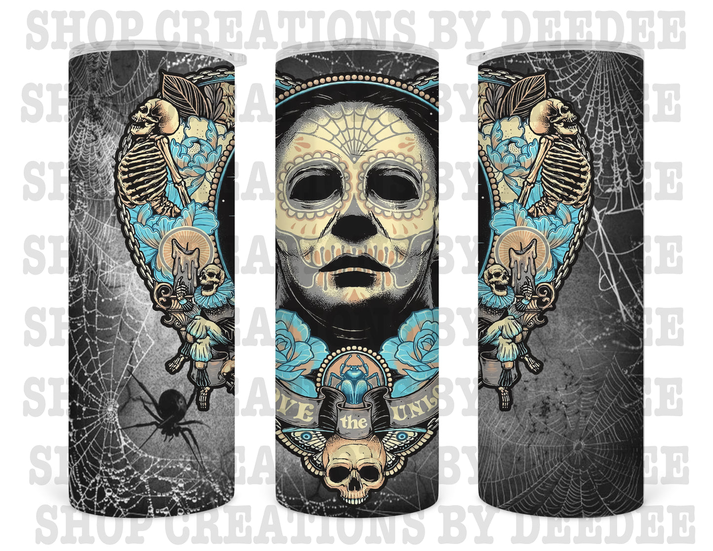 SUGARSKULL HORROR TUMBLER (MM)
