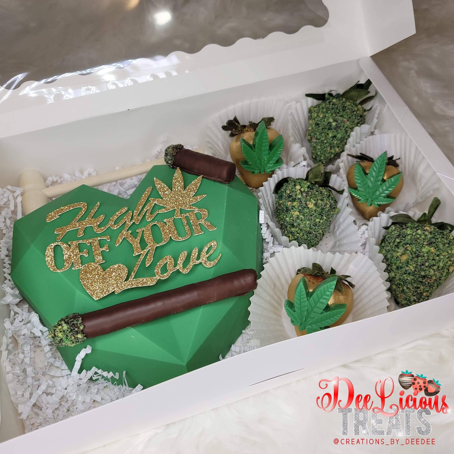 "High Off Your Love" Breakable Heart and Berry Box (Last Day To Order is February 1st)