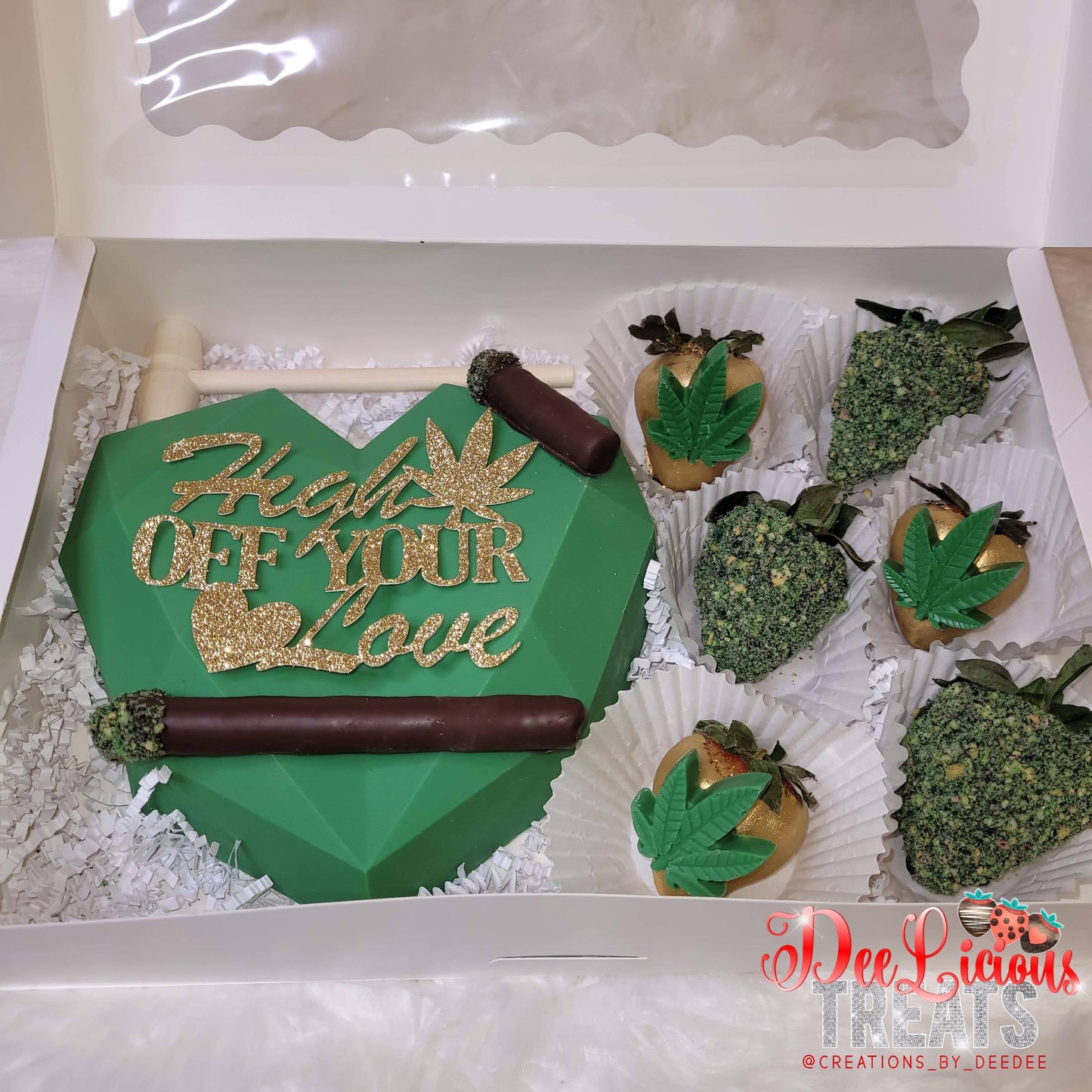 "High Off Your Love" Breakable Heart and Berry Box (Last Day To Order is February 1st)