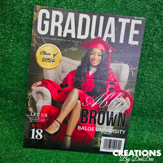 Grad Magazine 18x24" Poster Board