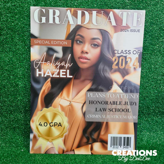 Graduation Magazine 18x24" Poster Board