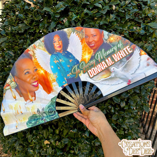 Custom Clack Fan (5-7 day turnaround depending on order quantity and workload)