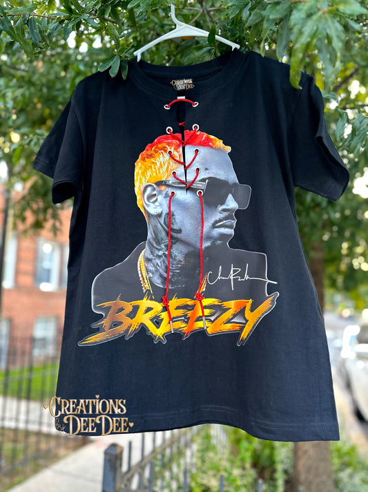 Chris Brown Breezy Shirt | Limited Edition Fan Tee | Breezy Bowl 2025 Exclusive