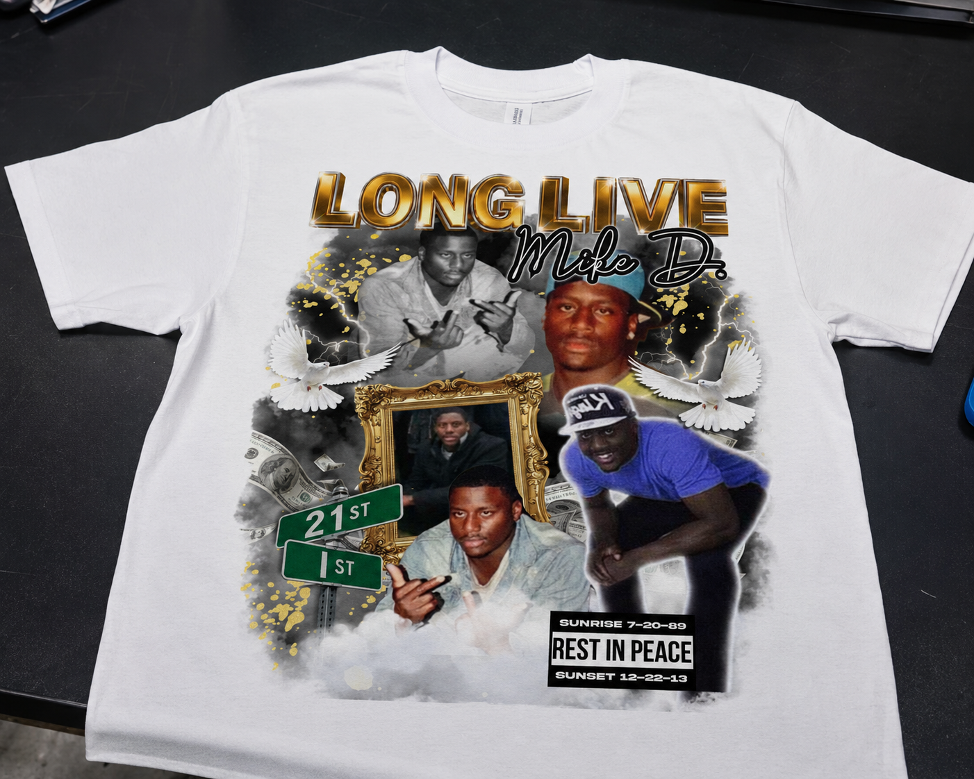 Long Live Mike D. (Chest Print Shirt)
