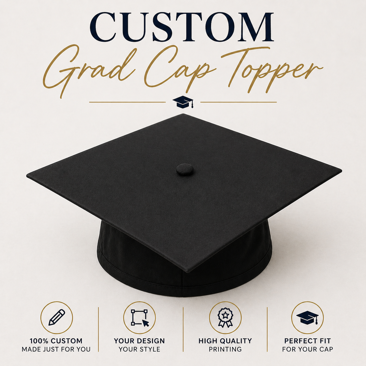 Grad Cap Topper