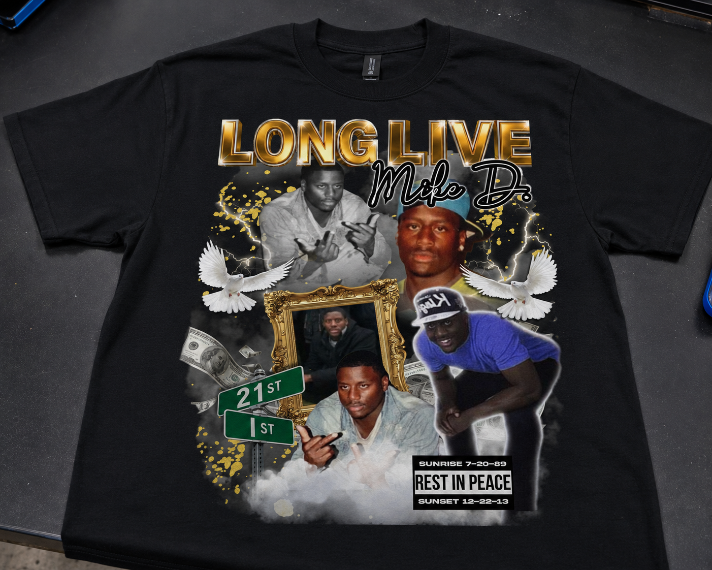 Long Live Mike D. (Chest Print Shirt)