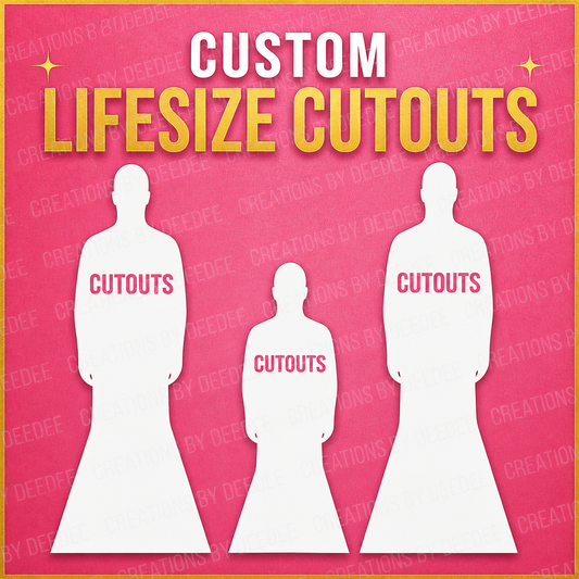 Custom Lifesize Cutout / Standee Board