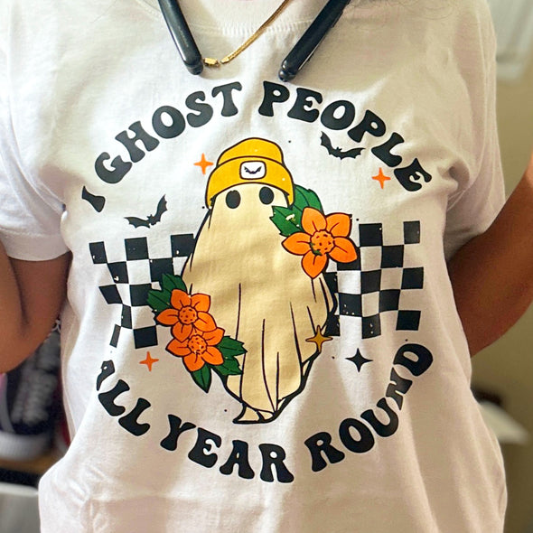 I ghost people all year round