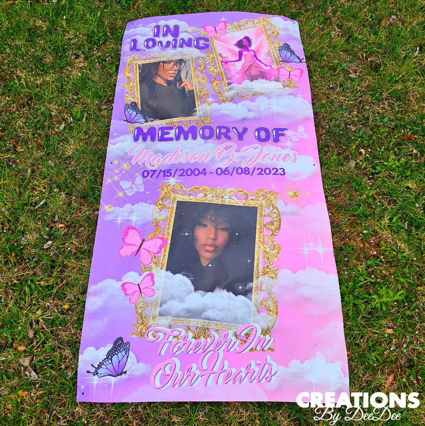 Grave Blanket Prints (Provide your own design)