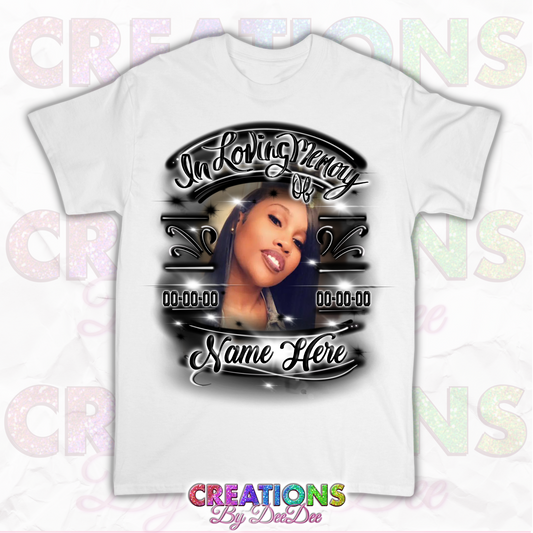 Airbrush Memorial Shirt