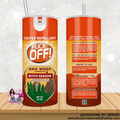 Fuck Off Spray Tumbler