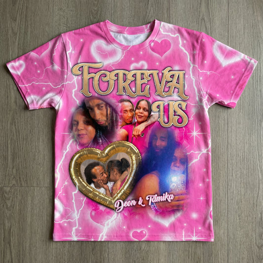 Forever Us All Over 3D Shirt