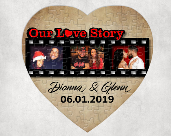 "Our Love Story" Puzzle