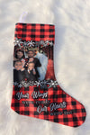 Plaid Memorial Stocking