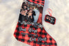 Plaid Memorial Stocking