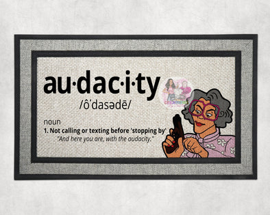 Madea "Audacity" Doormat