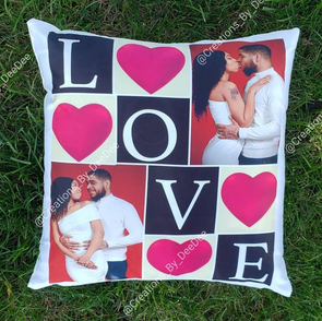 "LOVE" Photo Pillow