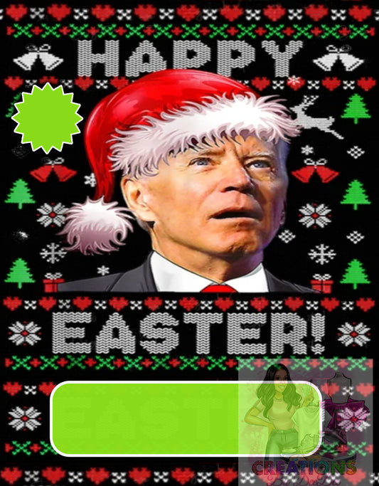 Happy Easter Biden - Money holder card